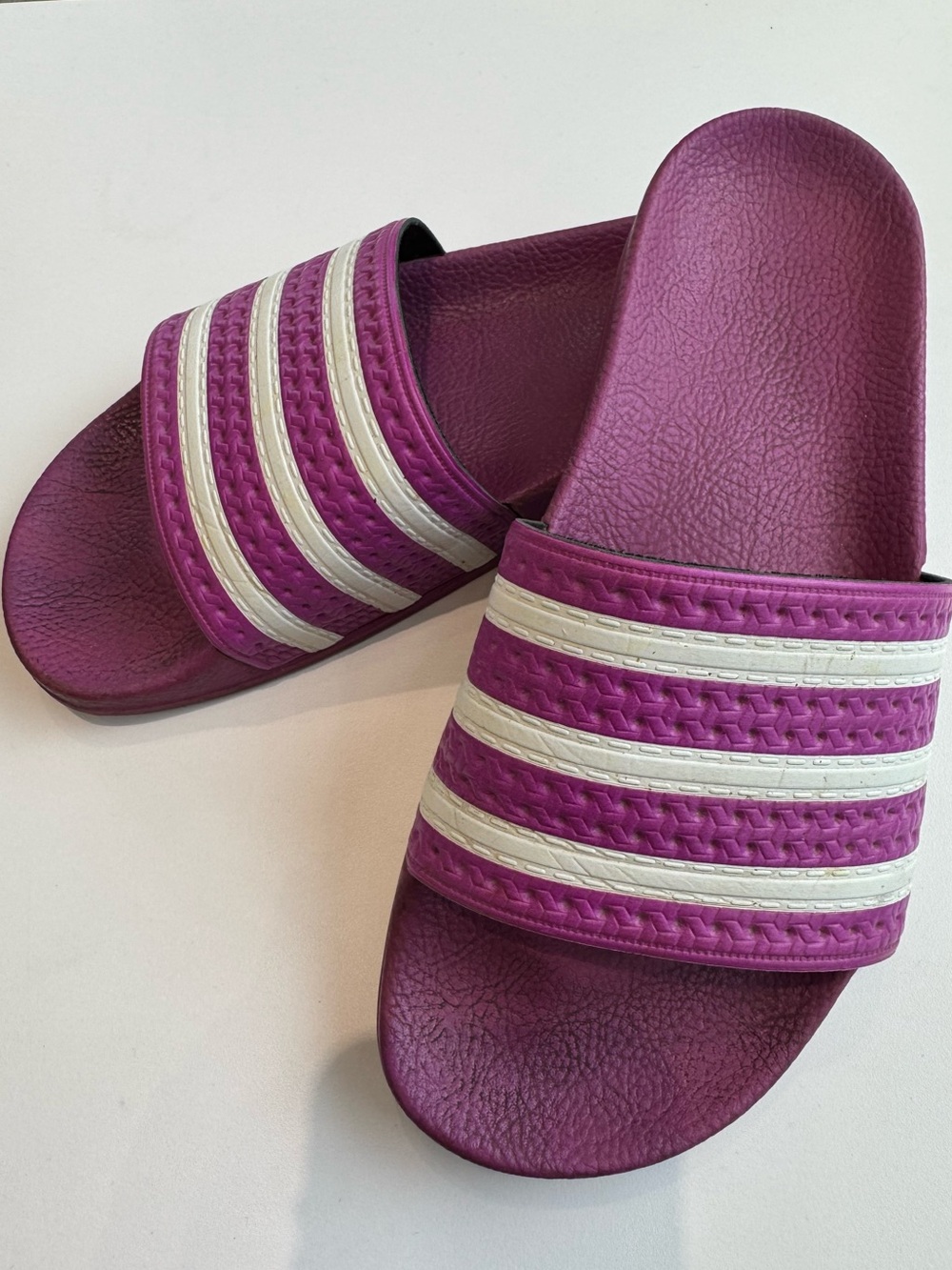 Adidas slides - ladies 8